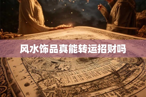 风水饰品真能转运招财吗