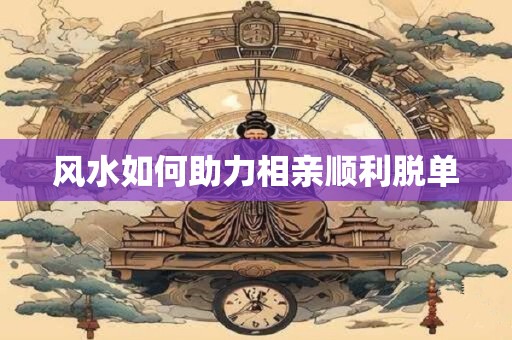 风水如何助力相亲顺利脱单
