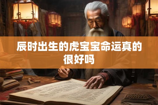 辰时出生的虎宝宝命运真的很好吗