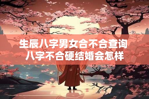 生辰八字男女合不合查询 八字不合硬结婚会怎样