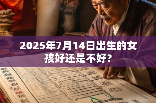 2025年7月14日出生的女孩好还是不好？