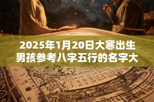 2025年1月20日大寒出生男孩参考八字五行的名字大全集 2025年1月20日大寒出生男孩参考八字五行的名字大全集