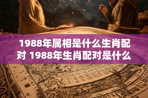 1988年属相是什么生肖配对 1988年生肖配对是什么