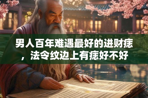 男人百年难遇最好的进财痣,法令纹边上有痣好不好 男人百年难遇最好的进财痣,法令纹边上有痣好不好