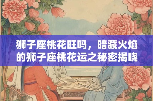 狮子座桃花旺吗，暗藏火焰的狮子座桃花运之秘密揭晓