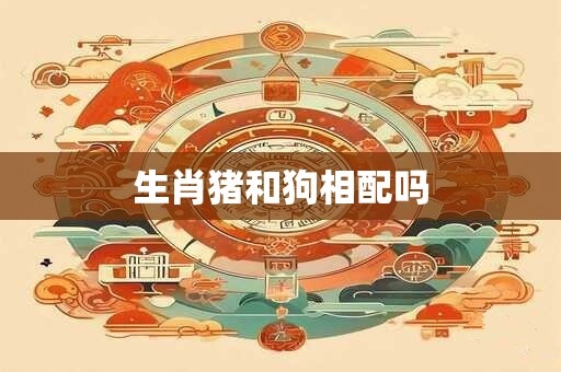 生肖猪和狗相配吗