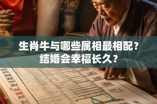 生肖牛与哪些属相最相配？结婚会幸福长久？
