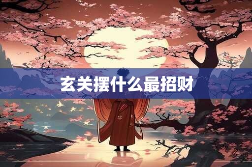 玄关摆什么最招财
