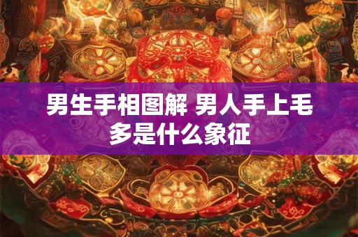 男生手相图解 男人手上毛多是什么象征