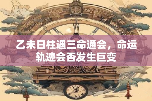 乙未日柱遇三命通会，命运轨迹会否发生巨变