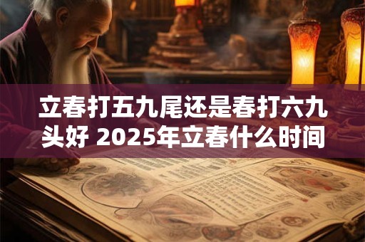 立春打五九尾还是春打六九头好 2025年立春什么时间