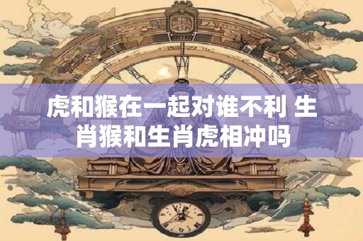 虎和猴在一起对谁不利 生肖猴和生肖虎相冲吗 虎和猴在一起对谁不利 生肖猴和生肖虎相冲吗