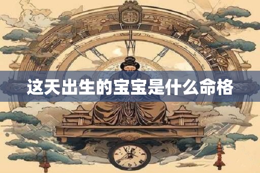 这天出生的宝宝是什么命格