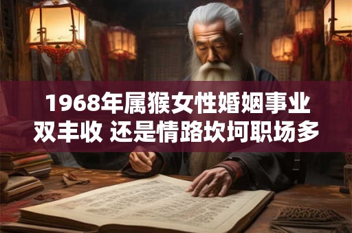 1968年属猴女性婚姻事业双丰收 还是情路坎坷职场多波折 1968年属猴女性婚姻事业双丰收 还是情路坎坷职场多波折
