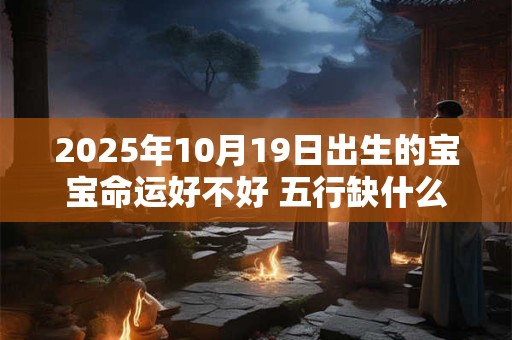 2025年10月19日出生的宝宝命运好不好 五行缺什么