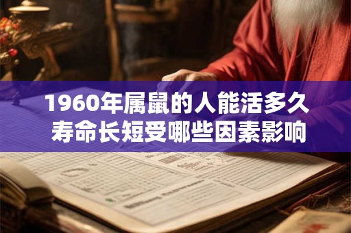 1960年属鼠的人能活多久 寿命长短受哪些因素影响