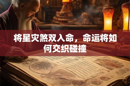 将星灾煞双入命，命运将如何交织碰撞