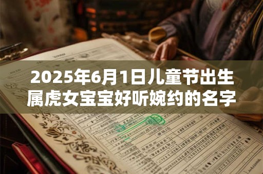 2025年6月1日儿童节出生属虎女宝宝好听婉约的名字推荐