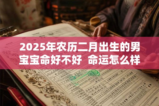 2025年农历二月出生的男宝宝命好不好  命运怎么样