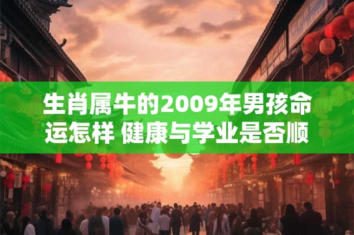 生肖属牛的2009年男孩命运怎样 健康与学业是否顺利