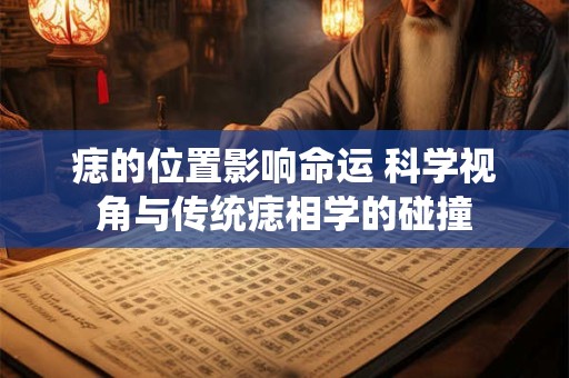 痣的位置影响命运 科学视角与传统痣相学的碰撞