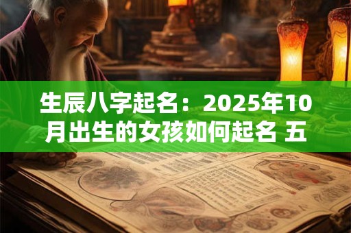 生辰八字起名:2026年10月出生的女孩如何起名 五行属什么 生辰八字起名:2026年10月出生的女孩如何起名 五行属什么