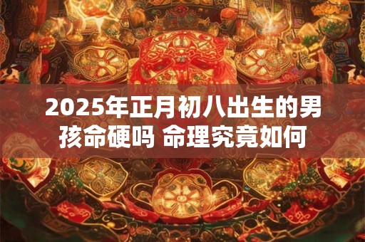2025年正月初八出生的男孩命硬吗 命理究竟如何