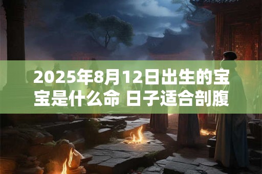 2025年8月12日出生的宝宝是什么命 日子适合剖腹产吗