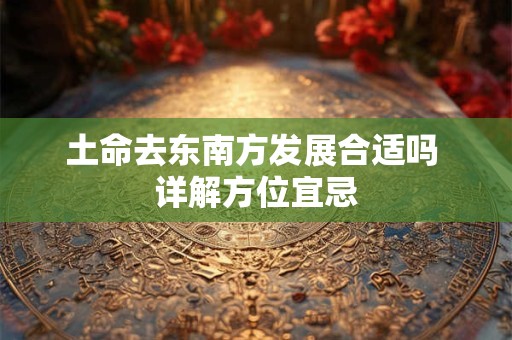 土命去东南方发展合适吗 详解方位宜忌