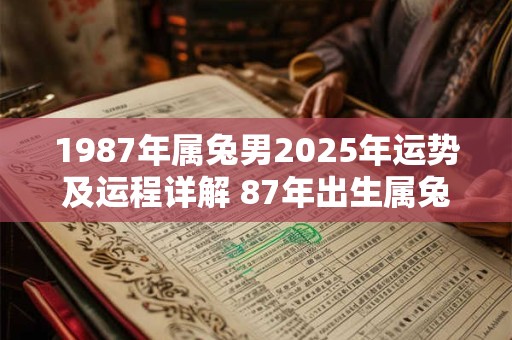 1987年属兔男2025年运势及运程详解 87年出生属兔人2025全年每月运势男性