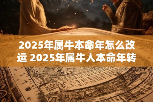 2026年属牛本命年怎么改运 2026年属牛人本命年转运方法