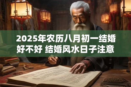 2025年农历八月初一结婚好不好 结婚风水日子注意事项 2025年农历八月初一结婚好不好 结婚风水日子注意事项