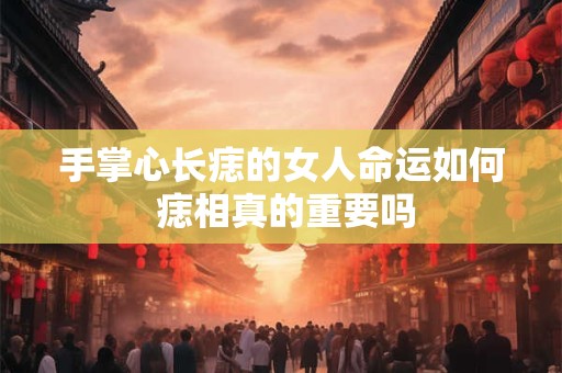 手掌心长痣的女人命运如何 痣相真的重要吗