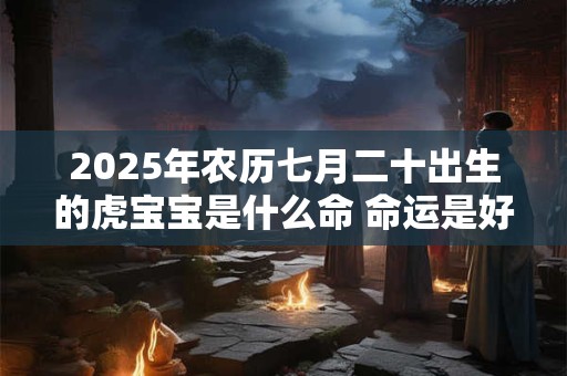 2025年农历七月二十出生的虎宝宝是什么命 命运是好是坏