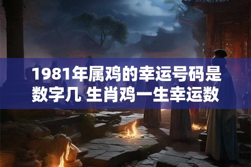 1981年属鸡的幸运号码是数字几 生肖鸡一生幸运数字详解