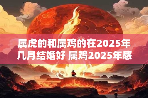 属虎的和属鸡的在2025年几月结婚好 属鸡2025年感情运如何