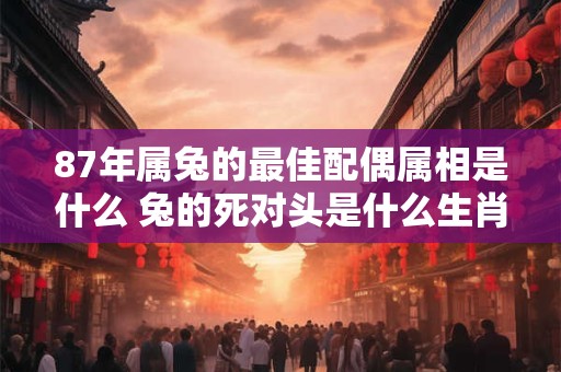 87年属兔的最佳配偶属相是什么 兔的死对头是什么生肖