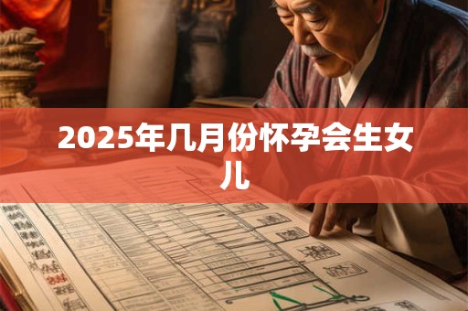 2025年几月份怀孕会生女儿