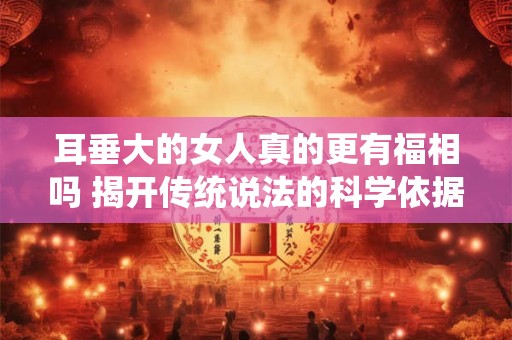 耳垂大的女人真的更有福相吗 揭开传统说法的科学依据