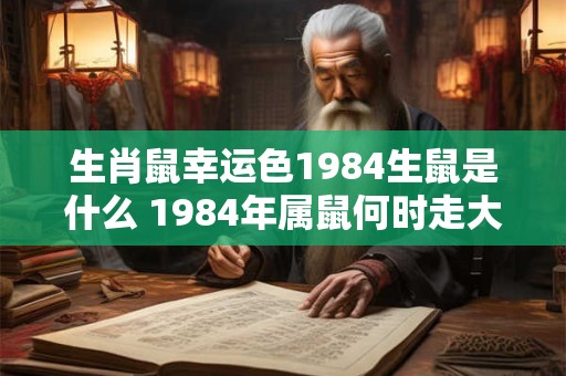 生肖鼠幸运色1984生鼠是什么 1984年属鼠何时走大运