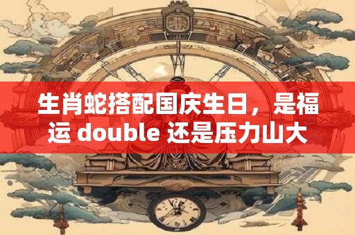 生肖蛇搭配国庆生日，是福运 double 还是压力山大