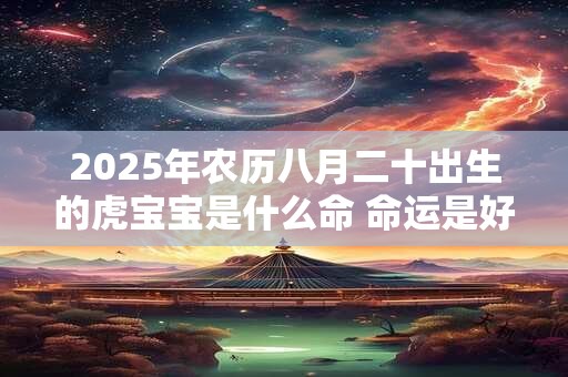 2025年农历八月二十出生的虎宝宝是什么命 命运是好是坏