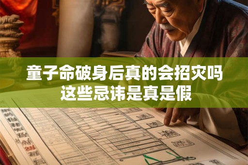 童子命破身后真的会招灾吗 这些忌讳是真是假