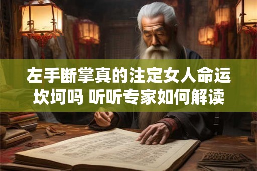 左手断掌真的注定女人命运坎坷吗 听听专家如何解读