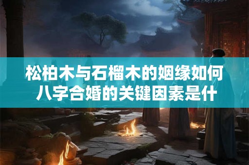 松柏木与石榴木的姻缘如何 八字合婚的关键因素是什么