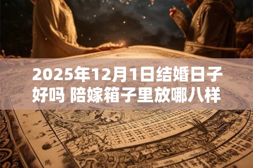 2025年12月1日结婚日子好吗 陪嫁箱子里放哪八样东西