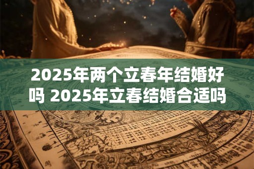 2025年两个立春年结婚好吗 2025年立春结婚合适吗