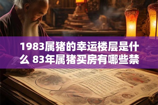 1983属猪的幸运楼层是什么 83年属猪买房有哪些禁忌