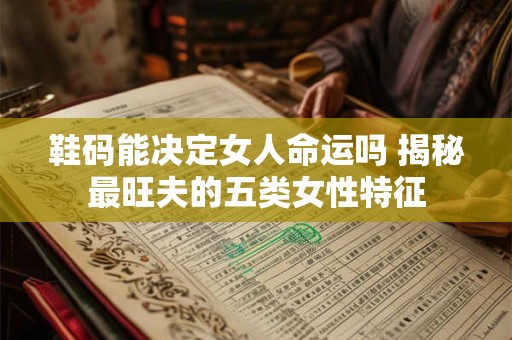 鞋码能决定女人命运吗 揭秘最旺夫的五类女性特征