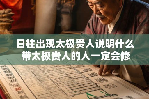 日柱出现太极贵人说明什么 带太极贵人的人一定会修行吗
